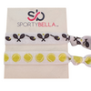 Girls Tennis Hair Ties -2pc Set