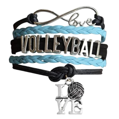Volleyball Love Bracelet - Pick Your Team Colors