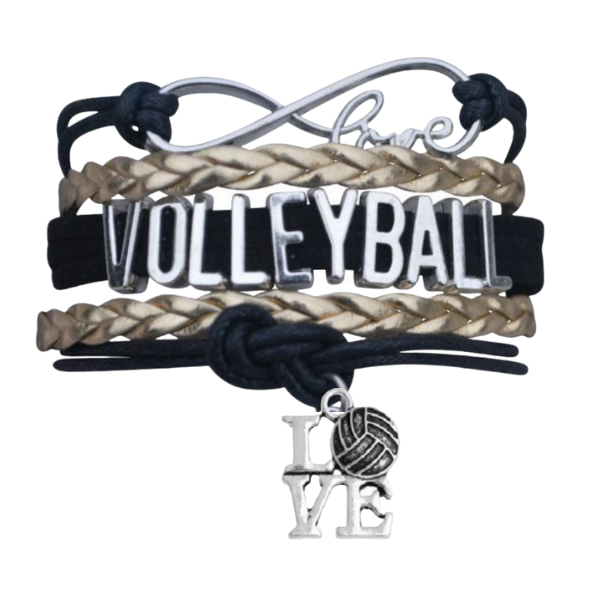 Volleyball Love Bracelet - Pick Your Team Colors