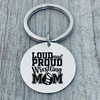 Wrestling Mom Keychain
